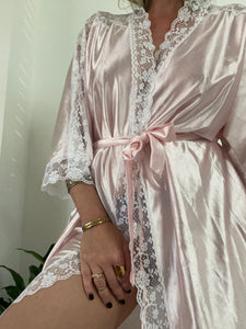 Vintage Pink Robe