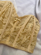 Load image into Gallery viewer, Vintage Lingerie Bustier Size 44DD
