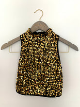 Load image into Gallery viewer, Stylish Sequin Gold Top
