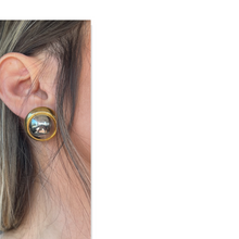 Load image into Gallery viewer, Vintage two tones Earrings
