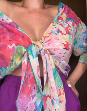 Load image into Gallery viewer, Vintage 80’s Floral Tunic
