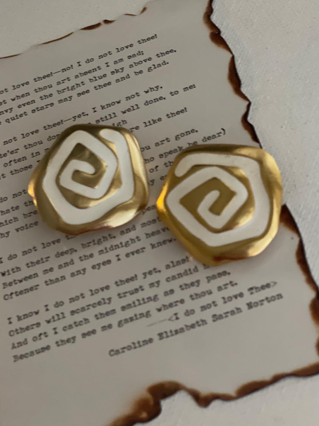 Vintage Clip On Earrings