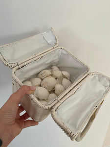 Vintage Basket Wicker Purse