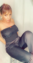 Load image into Gallery viewer, Vintage Black Gauze Lingerie
