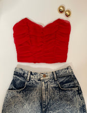 Load image into Gallery viewer, Vintage Red Bandeau
