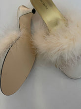 Load image into Gallery viewer, Vintage Jacques Levine Luxury Feather Heels
