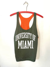 Load image into Gallery viewer, University of Miami Reversible Tank-top
