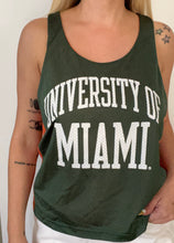 Load image into Gallery viewer, University of Miami Reversible Tank-top
