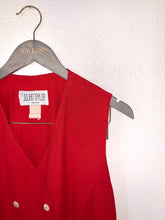 Load image into Gallery viewer, Bright Red Vintage Dress
