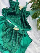 Load image into Gallery viewer, Vintage Gold Label Victoria’s Secret Lingerie Set
