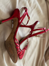 Load image into Gallery viewer, Christian Dior Ankle Strap Vintage Heels
