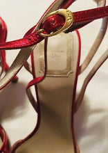 Load image into Gallery viewer, Christian Dior Ankle Strap Vintage Heels
