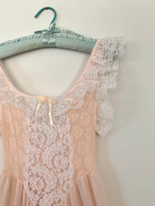 Encaje al Natural Vintage Nightgown
