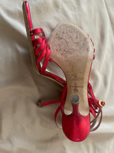 Load image into Gallery viewer, Christian Dior Ankle Strap Vintage Heels
