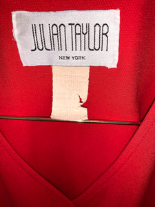 Bright Red Vintage Dress
