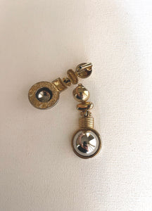 Vintage Clíp On Earrings
