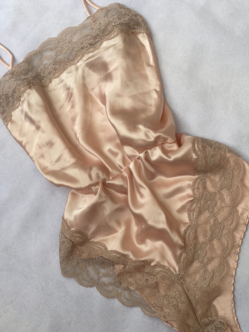 Vintage Lingerie Romper