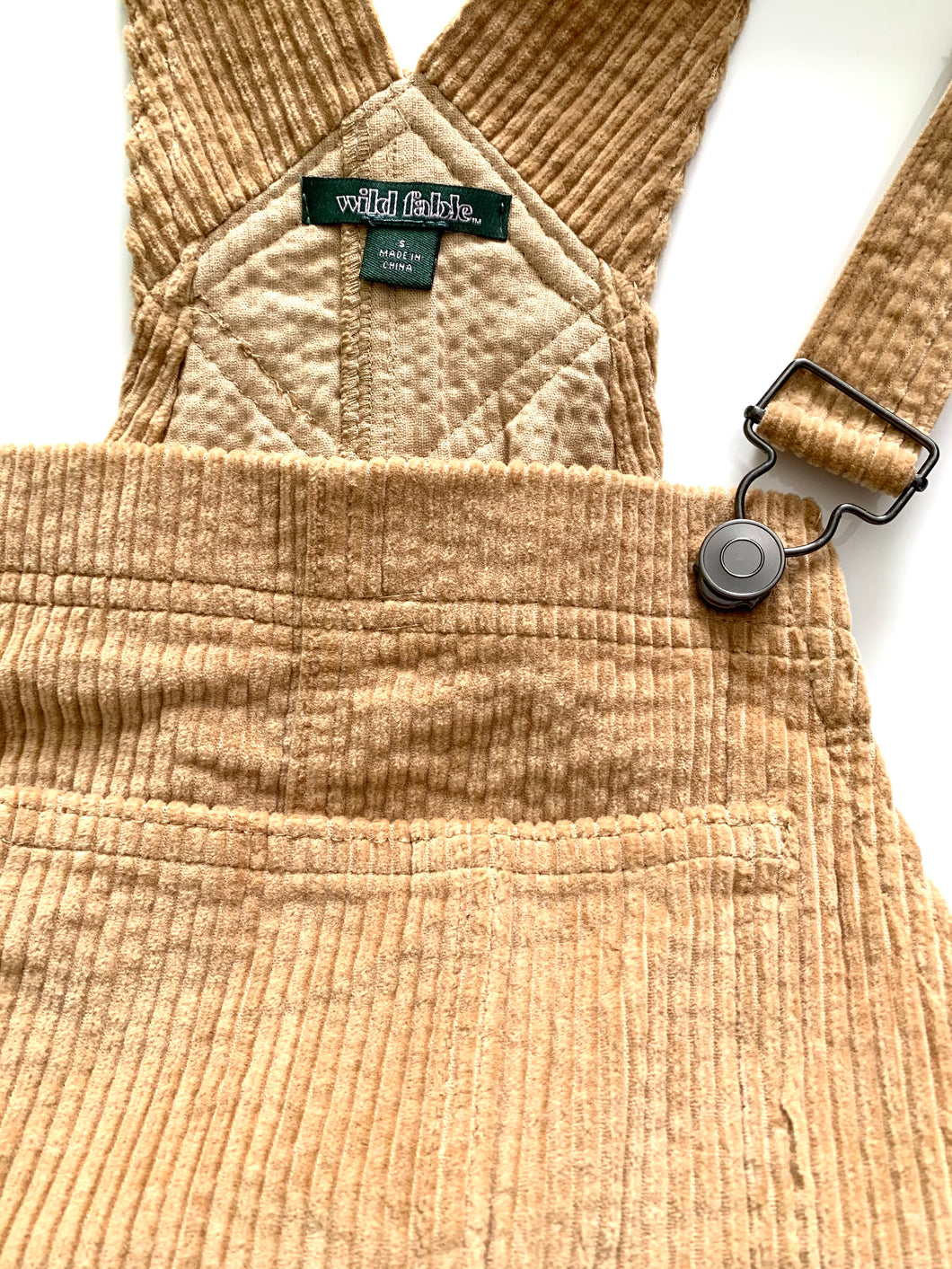 In love with this Corduroy Jumpsuit Overalls Dress