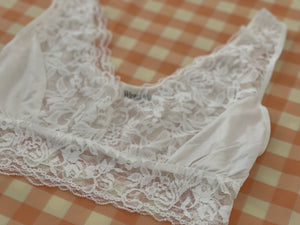 Vintage Lace Bra Lingerie