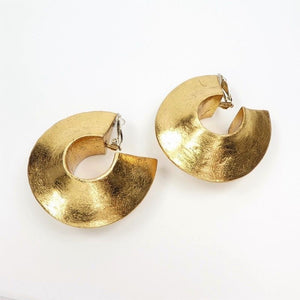 Vintage 80’s Elegant Hoops