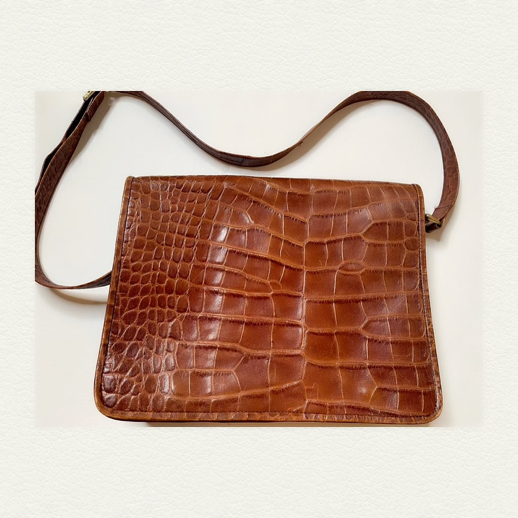 Vintage Leather Crossbody