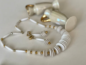 Mid Century Modern Vintage Necklace Set