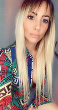 Load image into Gallery viewer, 80’s/90’s Colorful Aesthetic Button Down Top
