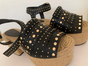 Chunky Wedges Espadrilles Sandals
