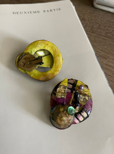 Vintage Clip On Earrings