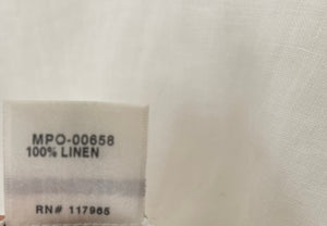 100% Linen Fabric Top