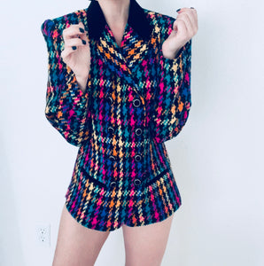 Colorful Retro Blazer