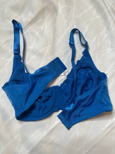 Load image into Gallery viewer, Embroiled Royal Blue Bra
