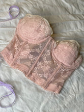 Load image into Gallery viewer, Sassy Blush Bustier
