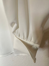 Load image into Gallery viewer, Vintage Top Down White Blouse
