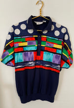 Load image into Gallery viewer, Funky Vintage 80’s Banded Top
