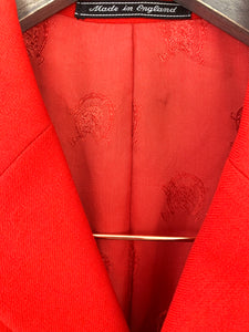 Bright Red Blazer