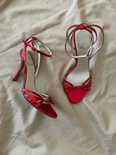 Load image into Gallery viewer, Christian Dior Ankle Strap Vintage Heels
