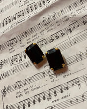 Load image into Gallery viewer, Vintage Black Earrings
