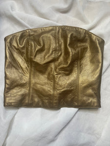 Vintage 90’s Leather Bustier