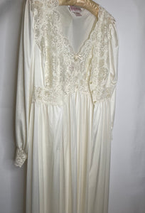 Vintage Nightgown and Robe Set