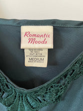 Load image into Gallery viewer, Vintage Green Lingerie Slip
