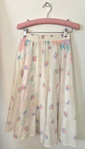 Shabby Chic Style Vintage Skirt