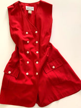Load image into Gallery viewer, Bright Red Vintage Dress
